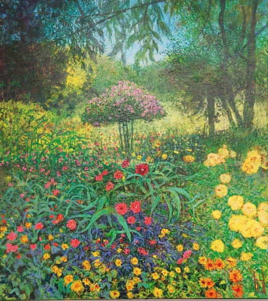 Uwe Herbst - Im Garten von Monet