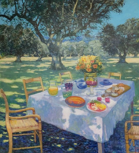 Uwe Herbst - Frühstück in der Provence
