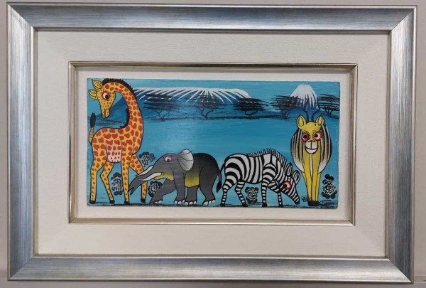 Einrahmung - Gemälde Sansibar
